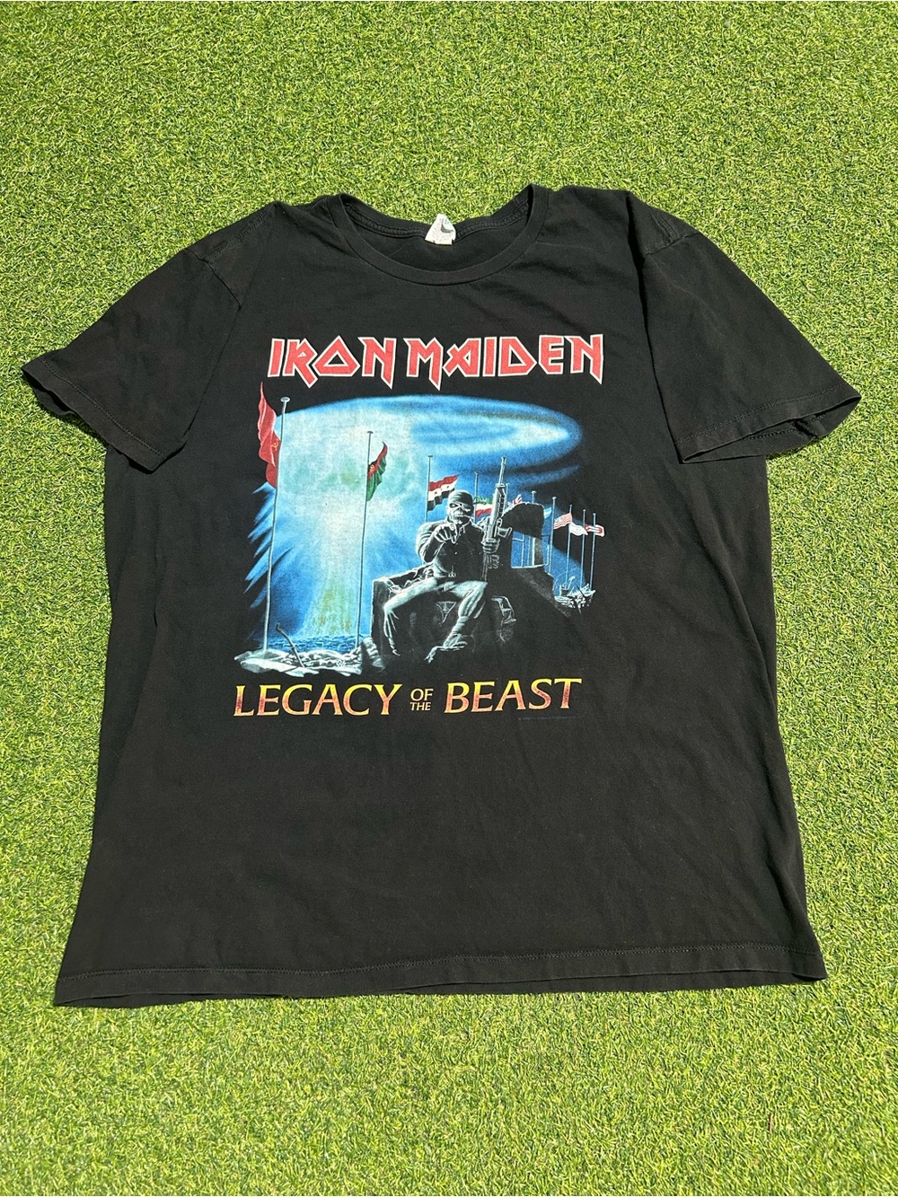 Men’s Iron Maiden Concert Band Tour Tee